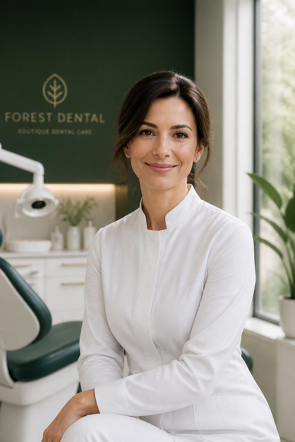 A clinician at Hucknall Dental Care