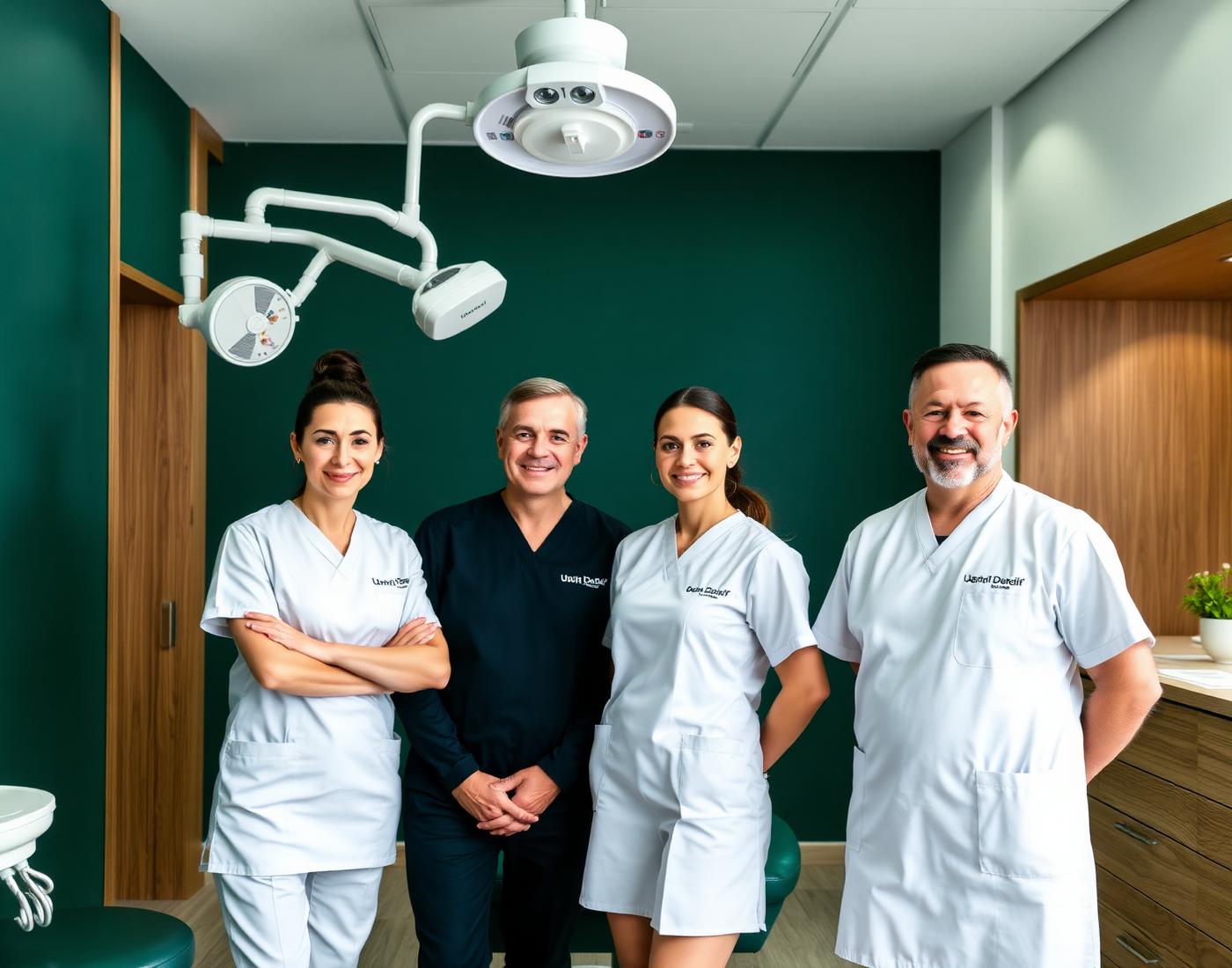 The clinical team at Hucknall Dental Care